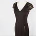 Michael Kors Dresses | Michael Kors Studded Brown Dress Size 2 | Color: Brown | Size: 2