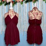 Free People Dresses | Free People Endless Summer Mini Dress Medium | Color: Pink/Red | Size: M