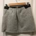 Madewell Skirts | Madewell Buckley Gray / Black Mini Skirt | Color: Black/Gray | Size: 2