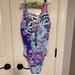 Lilly Pulitzer Swim | Lilly Pulitzer Swimsuit - Twilight Blue Gypsy Girl | Color: Blue/Pink | Size: 2