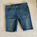 Levi's Shorts | Levi’s Boyfriend Skinny Cut-Off Shorts (B19) | Color: Blue | Size: 7j