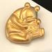 Disney Jewelry | Disney Winnie The Pooh Pin Sterling Silver 9a | Color: Gold | Size: Os