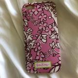 Lilly Pulitzer Accessories | Lilly Pulitzer Iphone 5s Phone Case | Color: Pink/White | Size: Iphone 5s