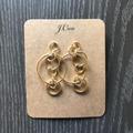 J. Crew Jewelry | J Crew Hoop Earrings Bnwt | Color: Gold | Size: Os