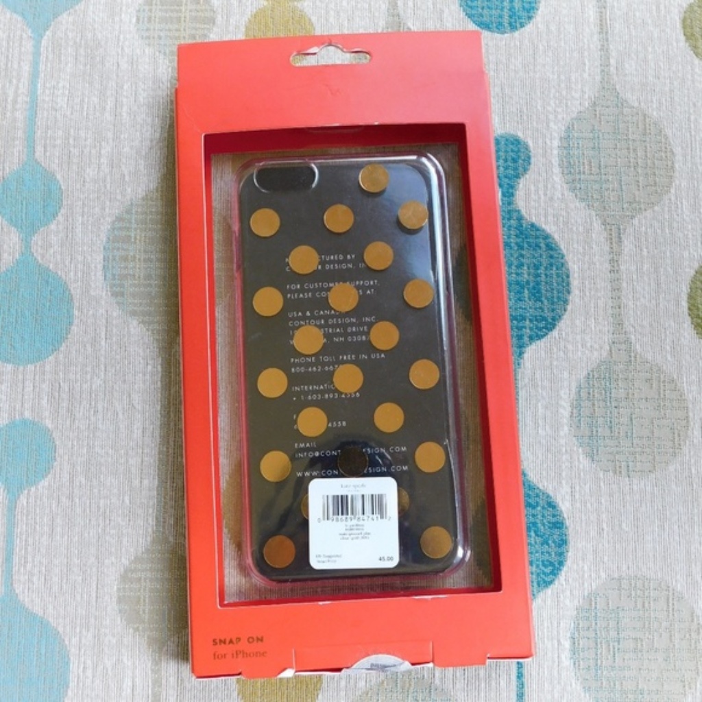 Kate Spade Accessories | Kate Spade Iphone 6 Plus Phone Case | Color: Gold | Size: Iphone 6 Plus