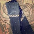 Coach Accessories | Coach Floral Blue Scarf | Color: Blue | Size: Os