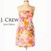 J. Crew Dresses | J. Crew Multi-Color Tiered Floral Watercolor Dress | Color: Pink/Purple | Size: 8