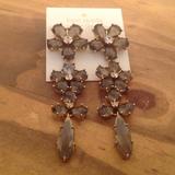 Kate Spade Jewelry | Kate Spade Gold Tone Grey Multi Drop Earrings Long | Color: Gray | Size: Os