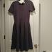 Lularoe Dresses | Lularoe Amelia Dress...Size Medium. Euc | Color: Gray | Size: M