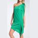 Jessica Simpson Dresses | Jessica Simpson Asymmetrical One- Shoulder Dress | Color: Green | Size: 2
