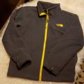 The North Face Jackets & Coats | Kid's The North Face Jacket | Color: Gray/Yellow | Size: S (7/8)