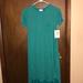 Lularoe Dresses | Lularoe Carly | Color: Blue/Green | Size: Xxs