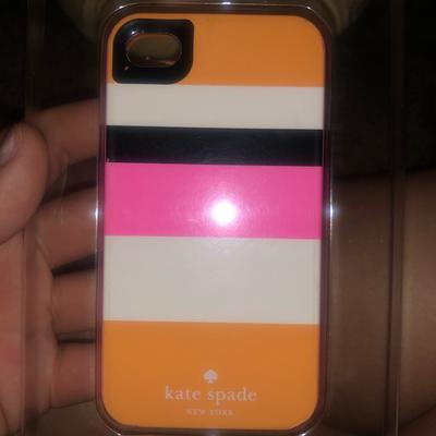 Kate Spade Accessories | Kate Spade Iphone 4/4s Case | Color: Orange/Pink | Size: Iphone 4/4s