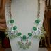 J. Crew Jewelry | J. Crew Gold, 'Shades Of Green' Statement Necklace | Color: Gold/Green | Size: Os
