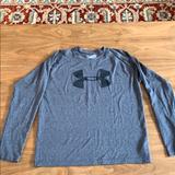 Under Armour Shirts & Tops | Euc Boys Heat Gear Under Armour Shirt Yl | Color: Gray | Size: Lb