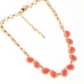 Kate Spade Jewelry | Kate Spade Coral Drop Statement Necklace | Color: Gold | Size: Os