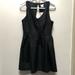 Urban Outfitters Dresses | New Urban Outfitters Cooperative Black Cut Out Back Dress | Color: Black/Gold | Size: 4