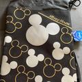 Disney Accessories | Disney Draw String Bag | Color: Black/Silver | Size: One Size
