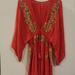 Free People Dresses | Free People Embroid Dress Size S | Color: Orange/Yellow | Size: S