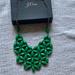 J. Crew Jewelry | J Crew Emerald Green Necklace | Color: Green | Size: Os