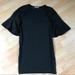 Zara Dresses | Nwot Zara Round Neck Bell Sleeve Dress | Color: Black | Size: S