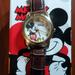 Disney Accessories | Disney Mickey Mouse Watch | Color: Brown/Gold | Size: Os