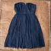 J. Crew Dresses | J. Crew Nadia Silk Chiffon Dress | Color: Blue | Size: 4