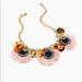 J. Crew Jewelry | J.Crew Fan Statement Necklace, Nwt | Color: Gold/Pink | Size: Os