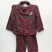 Disney Pajamas | Disneyland Kids Pajamas Set Christmas Plaid 4 | Color: Green/Red | Size: 4g