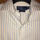 Polo By Ralph Lauren Shirts | Gently Used Shirt Polo By Ralph Lauren Size 16 Men | Color: Blue/Gold | Size: 16