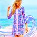 Lilly Pulitzer Dresses | Dress Lilly Pulitzer Size Medium | Color: Blue/Pink | Size: M