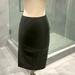 Gucci Skirts | Gucci Dirty Green Leather Skirt | Color: Green | Size: 40