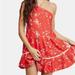 Free People Dresses | Free People All Mine Mini Dress | Color: Cream/Red | Size: Xs