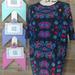 Lularoe Tops | Lularoe Nwt Xxs Irma | Color: Blue/Pink | Size: Xxs