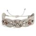 Rebecca Minkoff Jewelry | Nwt Rebecca Minkoff Guitar Strap Jeweled Bracelet. | Color: Gray | Size: Os