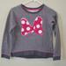 Disney Shirts & Tops | Disney Sweatshirt | Color: Gray/Pink | Size: 9-10