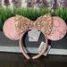 Disney Accessories | Disney Parks Pink Sequin Minnie Mouse Ears | Color: Pink | Size: Os