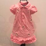 Ralph Lauren Dresses | Girls Dress With Diaper Cover Size 9 Month. | Color: Pink | Size: 9mb