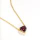 Kate Spade Jewelry | Kate Spade Red Crystal Heart Necklace | Color: Gold/Red | Size: Os