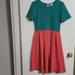 Lularoe Dresses | Lularoe Amelia Dress | Color: Green/Pink | Size: M