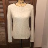 J. Crew Sweaters | J Crew Cashmere Blend Sweater | Color: Gray | Size: M