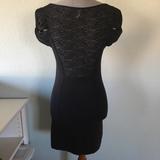 Free People Dresses | Free People Black Lace Bodycon Dress | Color: Black | Size: S