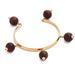 Kate Spade Jewelry | Kate Spade Second Nature Bracelet Cuff | Color: Brown/Gold | Size: Os