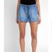 Anthropologie Shorts | Anthropologie Cloth & Stone Chambray Shorts | Color: Blue | Size: Xs