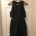 Madewell Dresses | Madewell Dress With Side Cut-Outs | Color: Black/Gold | Size: 0