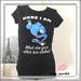 Disney Tops | Disney, Aladdin’s Genie Short Sleeve Top Sz Small | Color: Black | Size: Sj