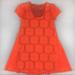 Urban Outfitters Dresses | Kimchi Blue Neon Orange Lace Daisy Trapeze Dress | Color: Orange | Size: Xs