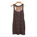 Free People Dresses | Free People Animal Print Stretchy Dress | Color: Gray/Pink | Size: S
