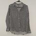 Zara Tops | Like New! Zara Striped Long Sleeve Shirt | Color: Blue/White | Size: Xs