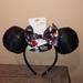 Disney Accessories | Disney Halloween Mickey Mouse Sequined Ears | Color: Black/Purple | Size: Os